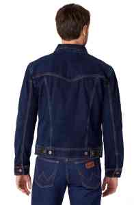 Wrangler Herren Jeans Jacke Blue Black